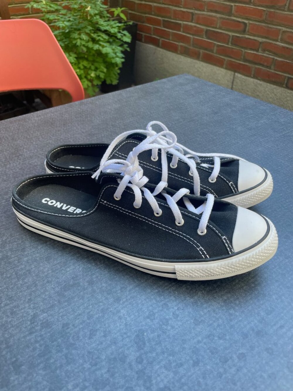 Brand New Converse Chuck mules / slide-ons Women's 9.5 Black